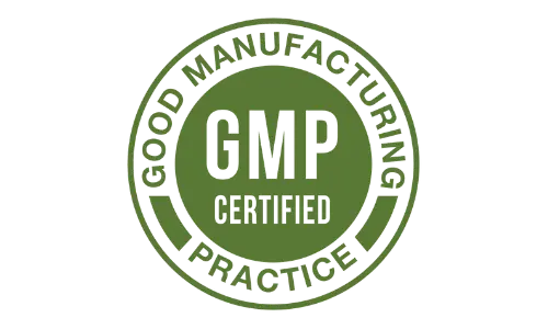 GMP Certified, ensuring premium quality and safety for Aquaburn